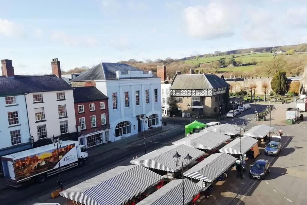 Cosy, Elegant Apartment In Heart Of Ludlow Town Exteriér fotografie